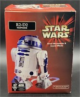 (E) Tele Mania Star Wars R2-D2 Telephone, New in