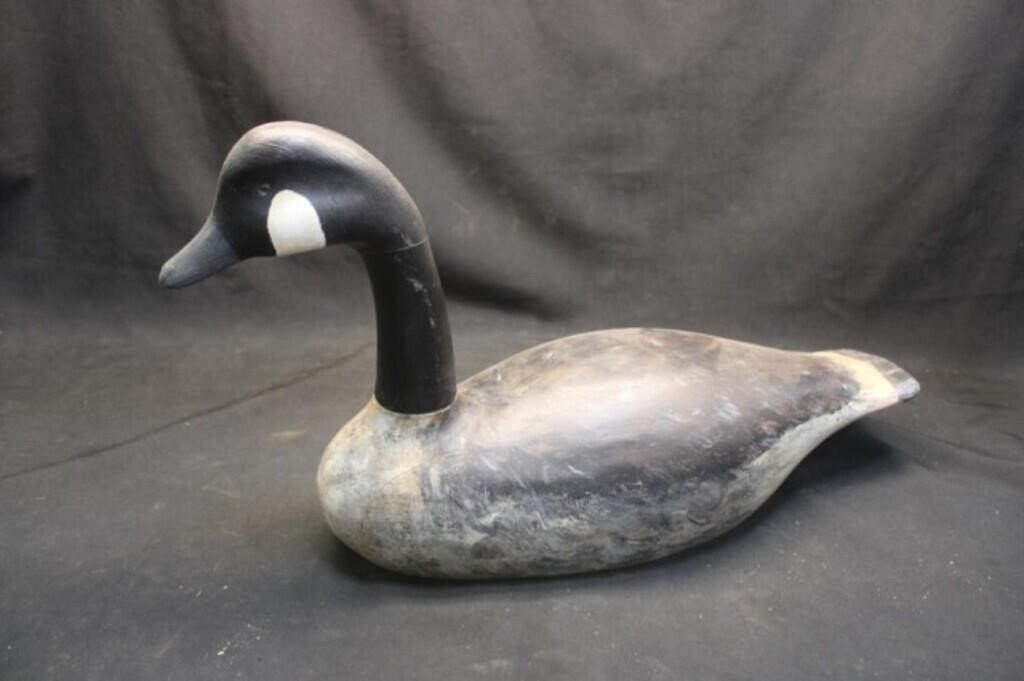 Wood Goose Decoy