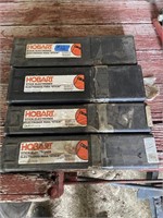 4 Boxes Hobart 6013 & 7018 Welding Rods