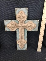 Decorative Tin Metal Cross