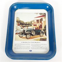 Ford Roadster Metal Beverage Tray