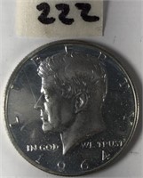 1964 Kennedy Silver Half Dollar