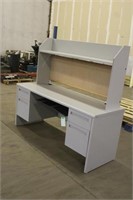 Computer Desk With Top, 24"x65"x29" Approx.