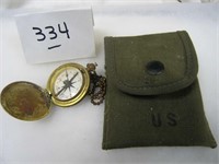 L334- US ARMY First Aid Packet and Compass