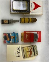 L329- 6 Vintage Lighters