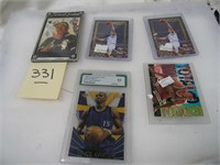 L331- 5 Basketball Cards
