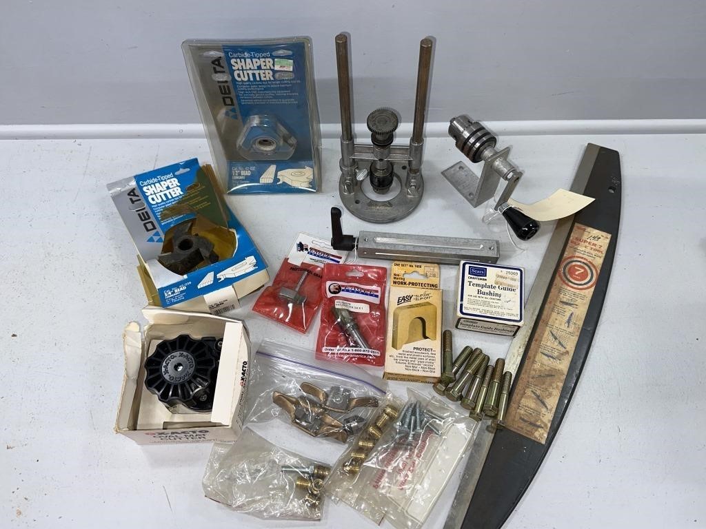 Bolts, Fittings, Super 7 Blade Tool, Shaper