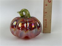 Walton art glass pumpkin