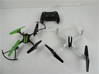 Lot of 2 Skyviper Drones (For Parts) With Remote