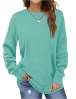 P3469  4XL Women's Crewneck Sweatshirt, Lon