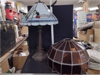 Lamp With Stained Glass Lamp Shades