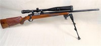 RUGER-M77- 243 Win rifle w/ prec. scope- VG cond.