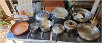 Elec. Skillet, Pans, Kitchen Tools