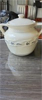 Longaberger Pottery Cookie Jar