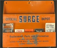 Surge Milkers Tin Display Rack