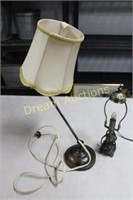 2  Lamps one is adjustable