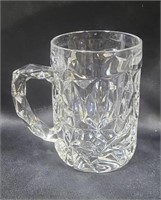 Tiffany and Co. Cut glass mug.