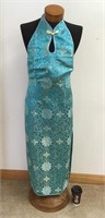 BEAUTIFUL ORIENTAL BROCADE DRESS