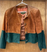 Danier Leather Suede Crop Jacket (Medium)
