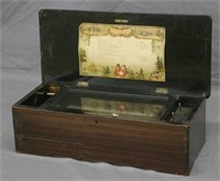 Antique Music Box-Swiss Movement-10 Airs