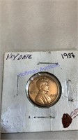 1937 Lincoln wheat penny, Key date