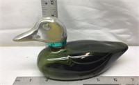 E2) antique Avon “MALLARD” decanter