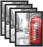 Calenzana 4 Pack 16x20 Poster Picture Frames Black