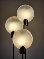 Murano Glass Lollipop Globe Floor Lamp