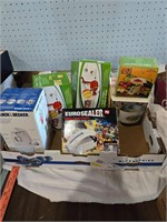 Kitchen items some new in box
