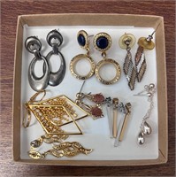 8 Pairs VTG Earrings, Avon And More!