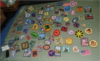 Lot Of Vintage Girl Scout & Other Patches