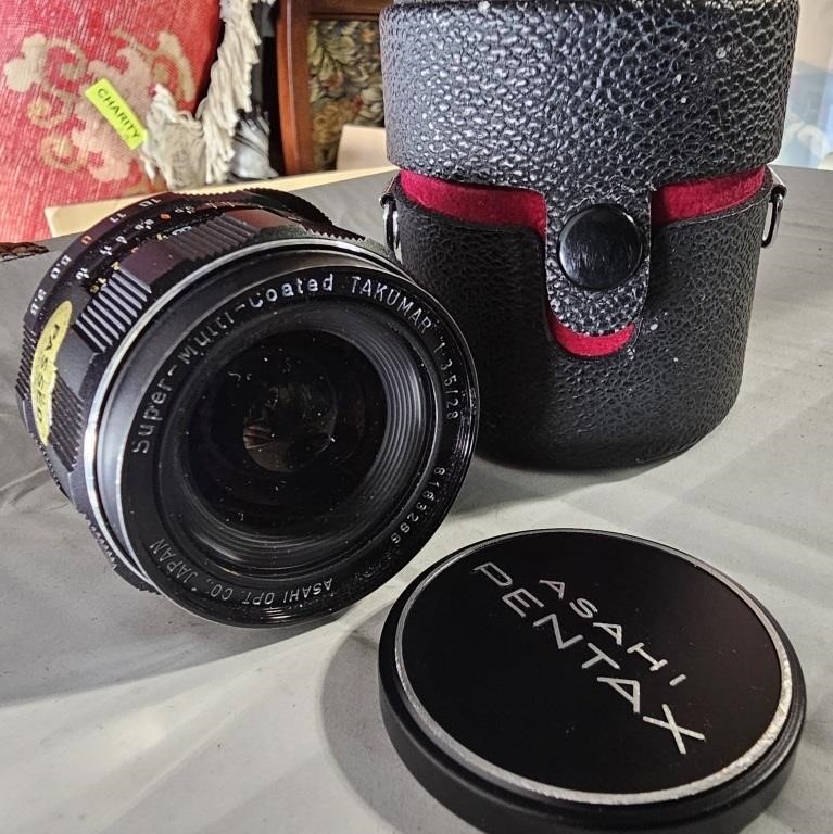 Takumar lens 3.5x28 with case