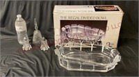 Grainware Acrylic Bowl, Crystal Salt Pepper, Bell