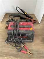 Battery charger and jump cables