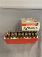 (19) 243 Winchester Cartridges