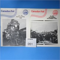 CANADIAN RAIL MAGAZINES