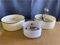 Lot of 3 Ceiling Lights
