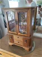 Jewelry Cabinet & Contents