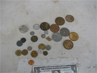 Lot of Assorted Vintage Collector Tokens
