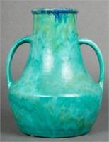 Mutz Gildenhall German Pottery Double-Handle Vase