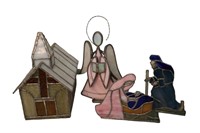 Religious Stained Glass Items