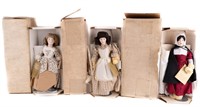 Franklin Heirloom "13 Colonies Dolls" (3)