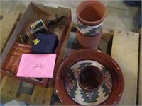 Lot of pottery pieces -