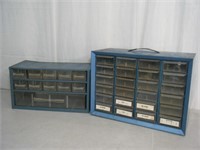 2 count metal Hardware organizer