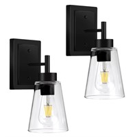 WF513  DAMAYCA Wall Sconces 2 Matte Black