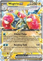 Pokemon Card Wugtrio ex RR 025/071 sv5K Wild Force