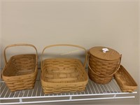 Longaberger Baskets including Ice Bucket