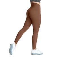 Aoxjox High Waisted Workout Leggings for Women Com
