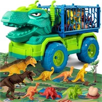 TEMI Dinosaur Truck Toys for Kids 3-5 Years, Tyran