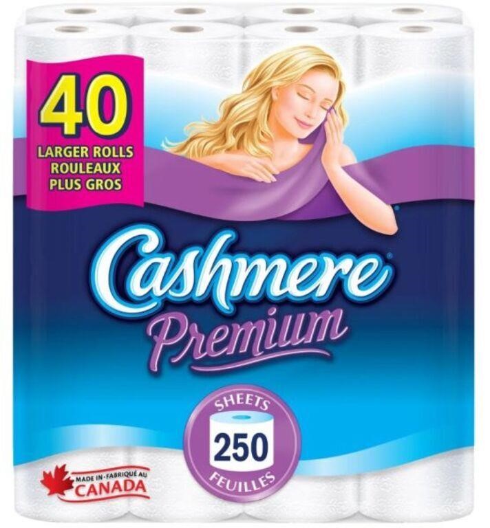 40-Pk Cashmere Premium Soft & Thick Toilet Paper,